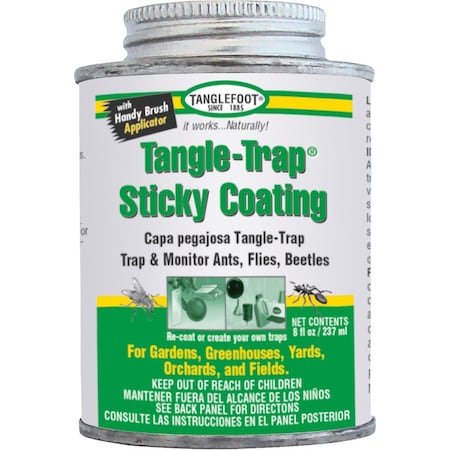 Tanglefoot Coating Sticky W/Brush Cap 8Oz 0461612